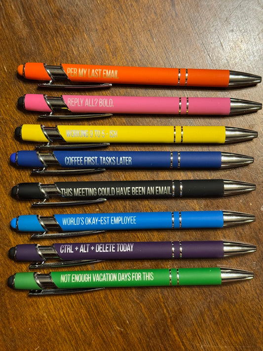 Office Humor: Stylus pen set
