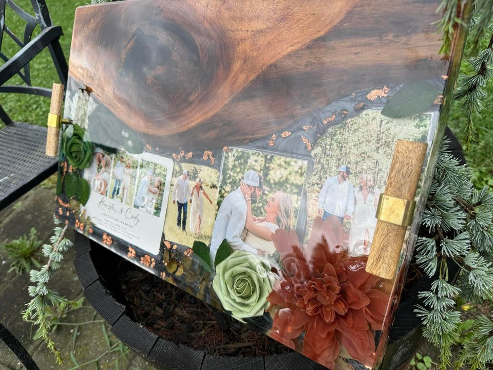 Custom Wedding Keepsake Tray (Deposit)