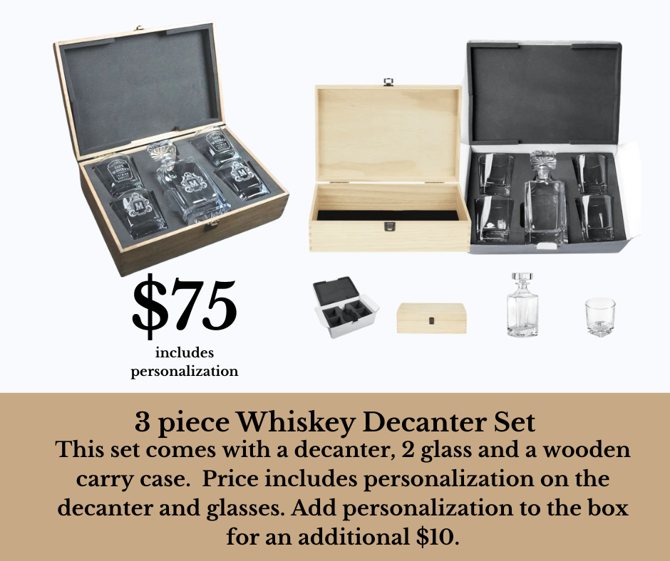 Whiskey Decanter Set (6 piece)