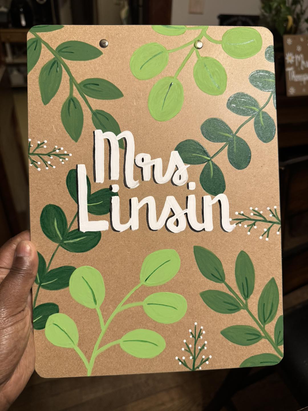 Custom Painted Clipboard (Pre-Order)