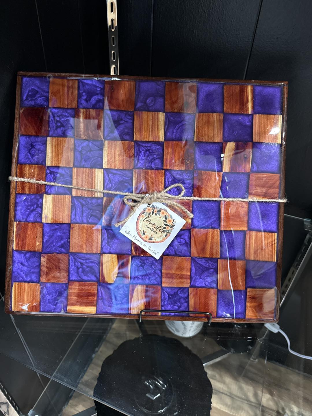 Amethyst + Cedar Game board