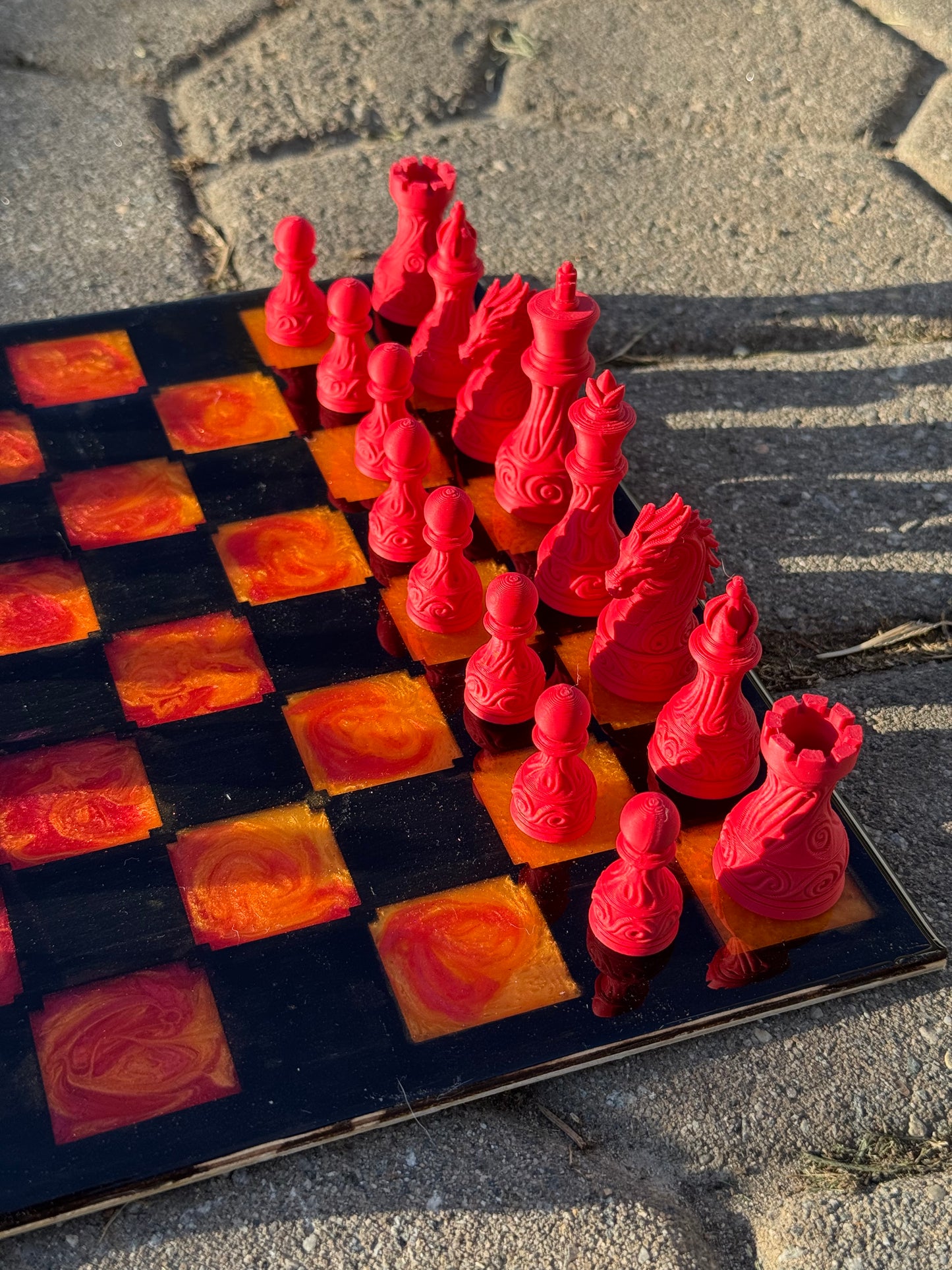 The Burning Gambit--Multimedia Chess Set