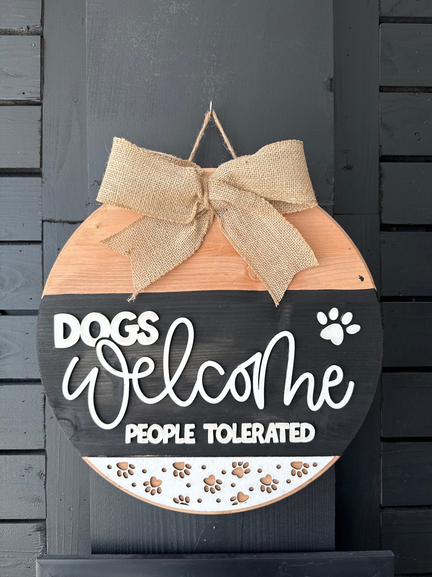 Dog Welcome Door Hanger