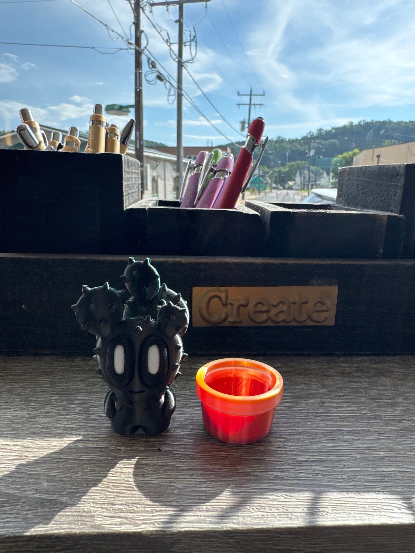 3D Desk Plant (Cacti)