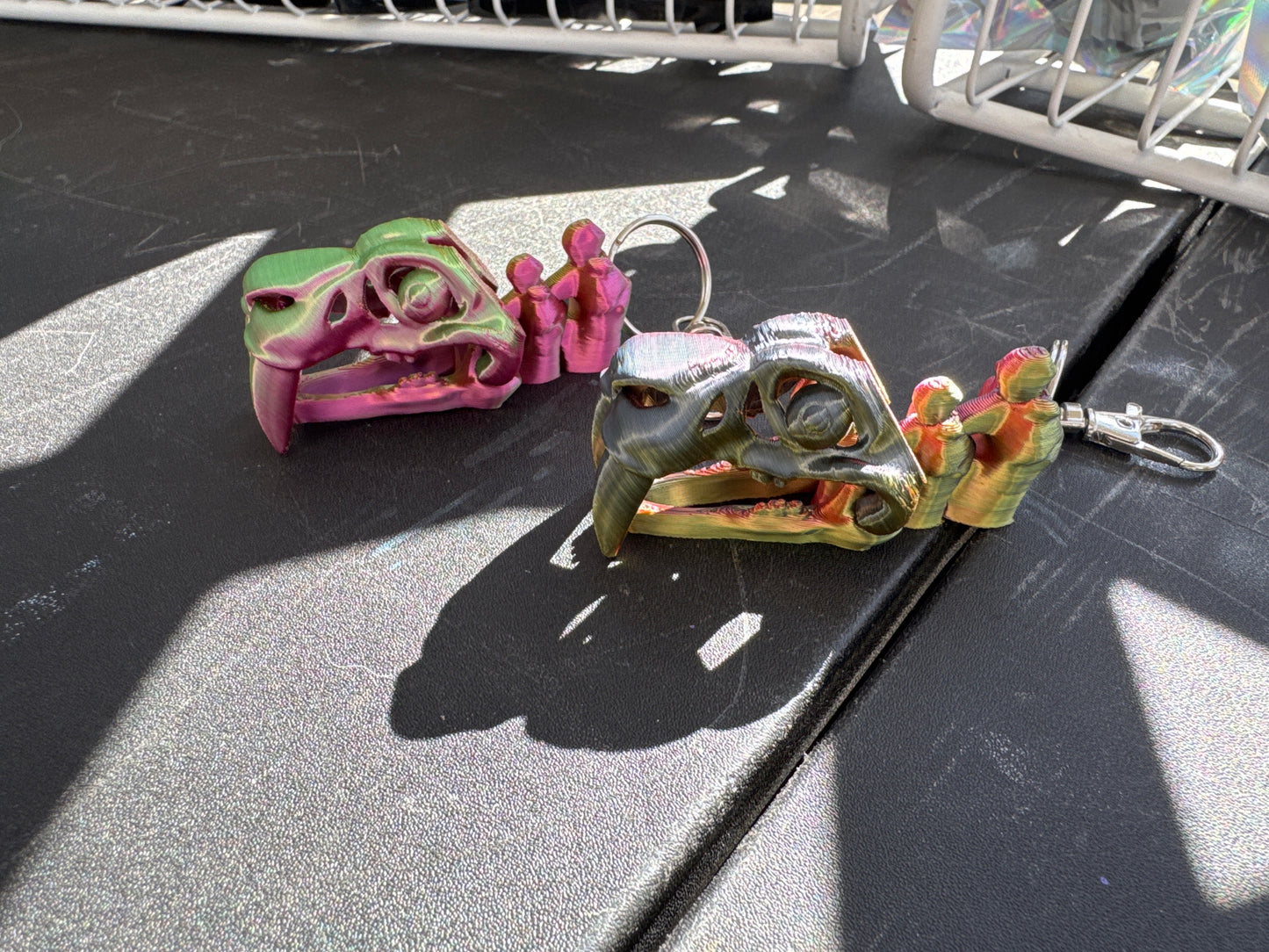 3D Skeleton Keychains