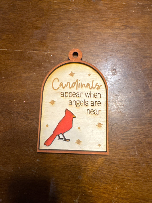 Cardinal appear Ornaments