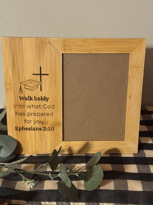 “Walk boldly-Eph. 2:10” frame