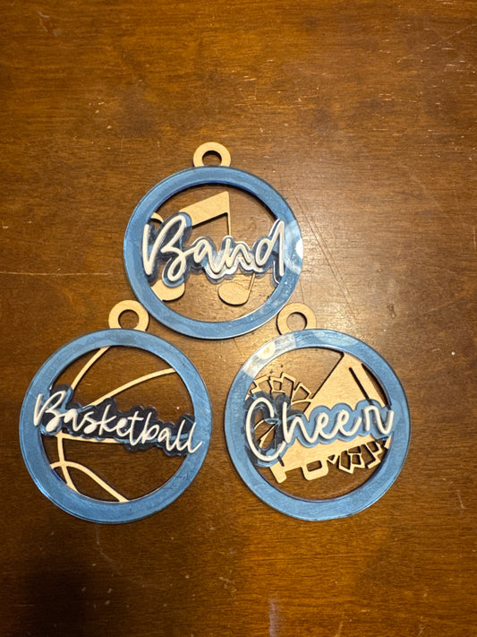 Sport + Extracurricular Activity Ornaments