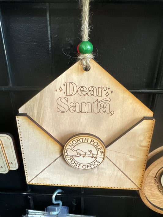 Letter to Santa Ornament