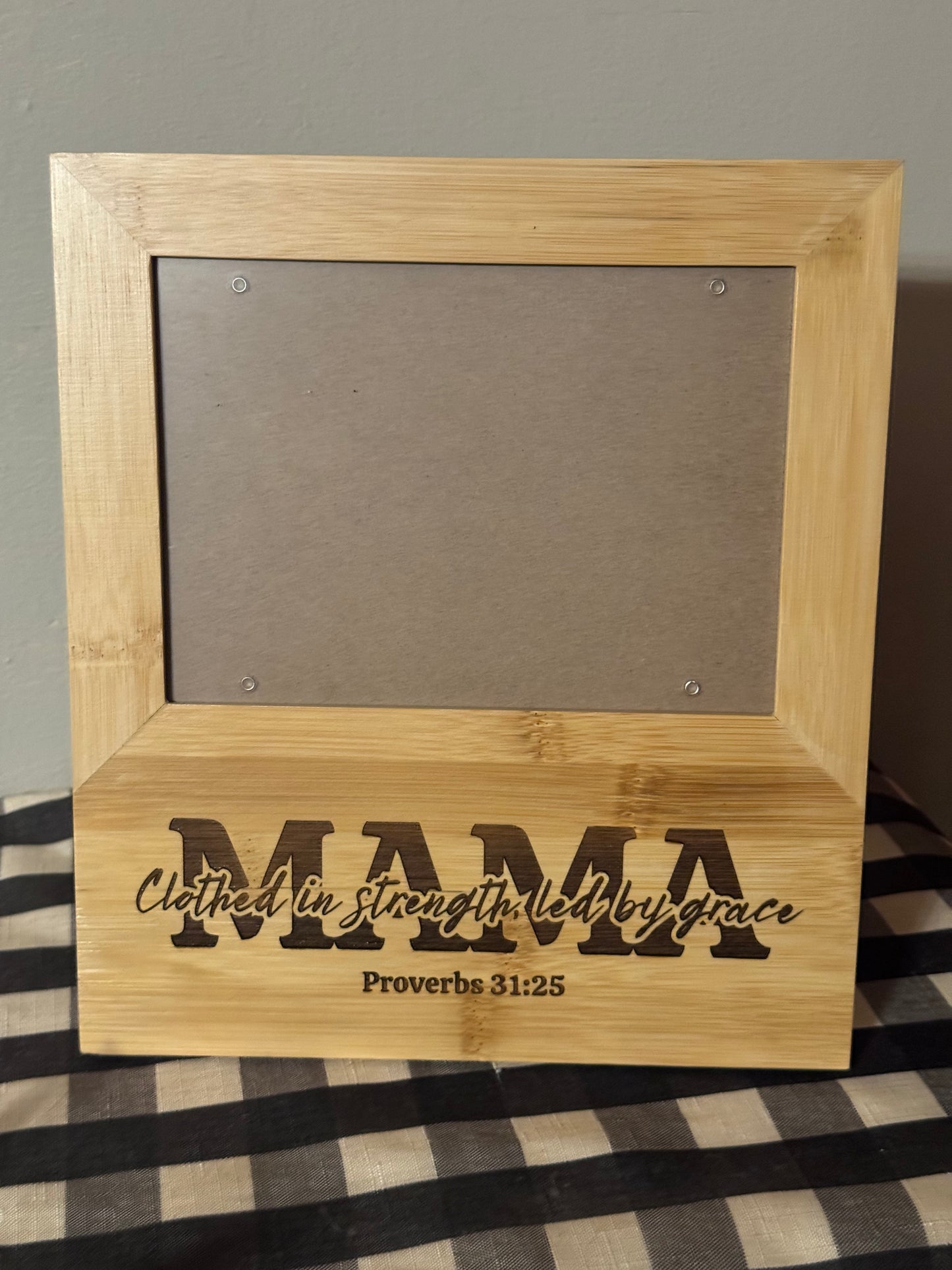 “MAMA-Proverbs 31:25” frame