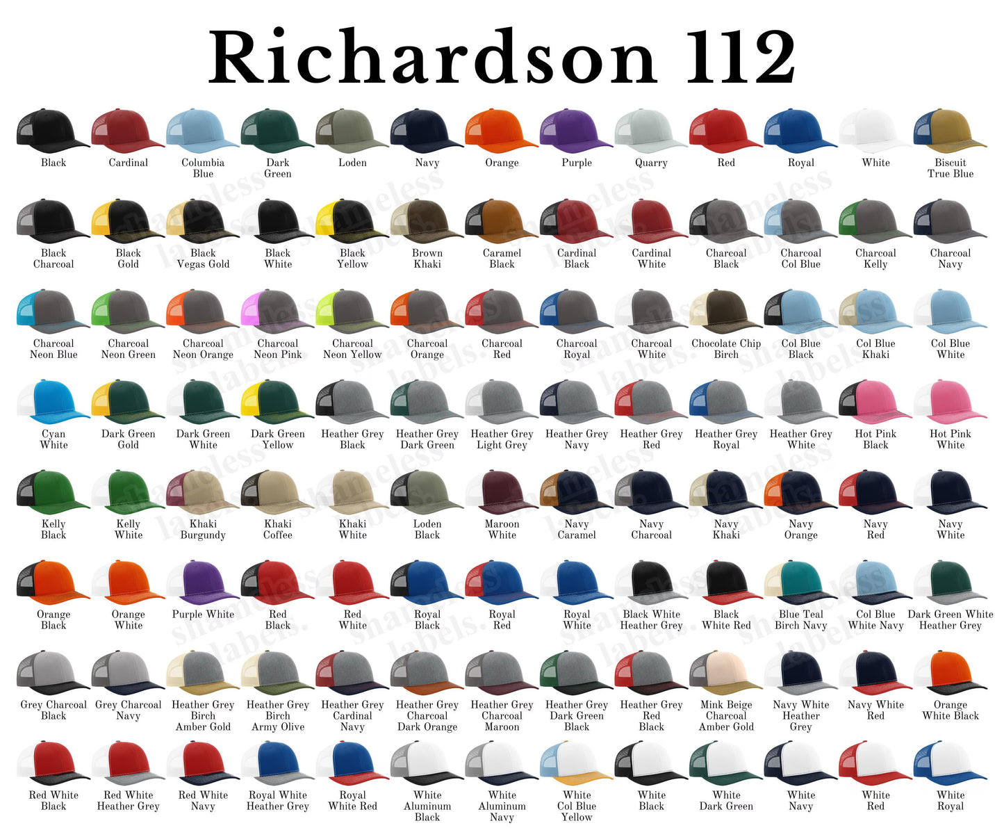 Trucker Hat w/ Leather Engraved patch