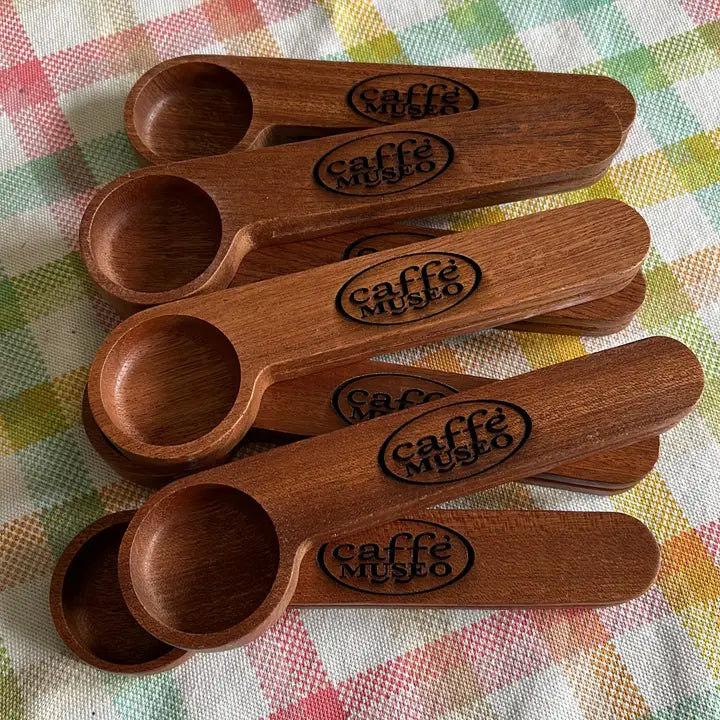 Custom Coffee Scoop & Clips