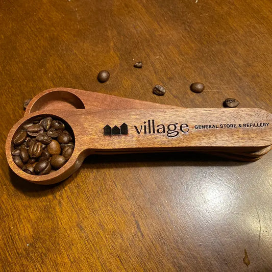 Custom Coffee Scoop & Clips
