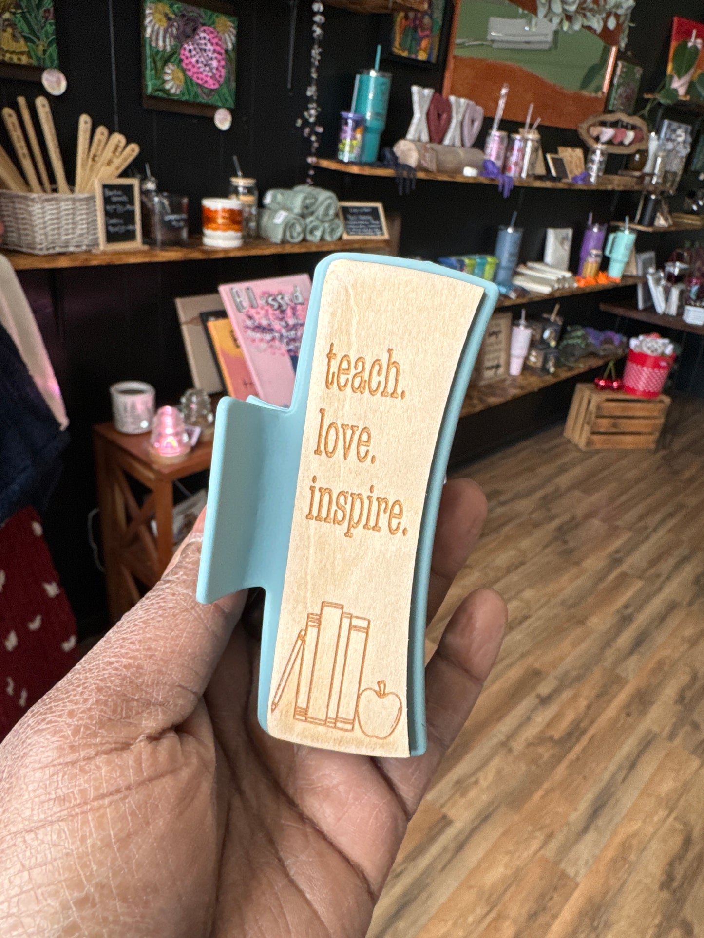 Teacher Claw clip