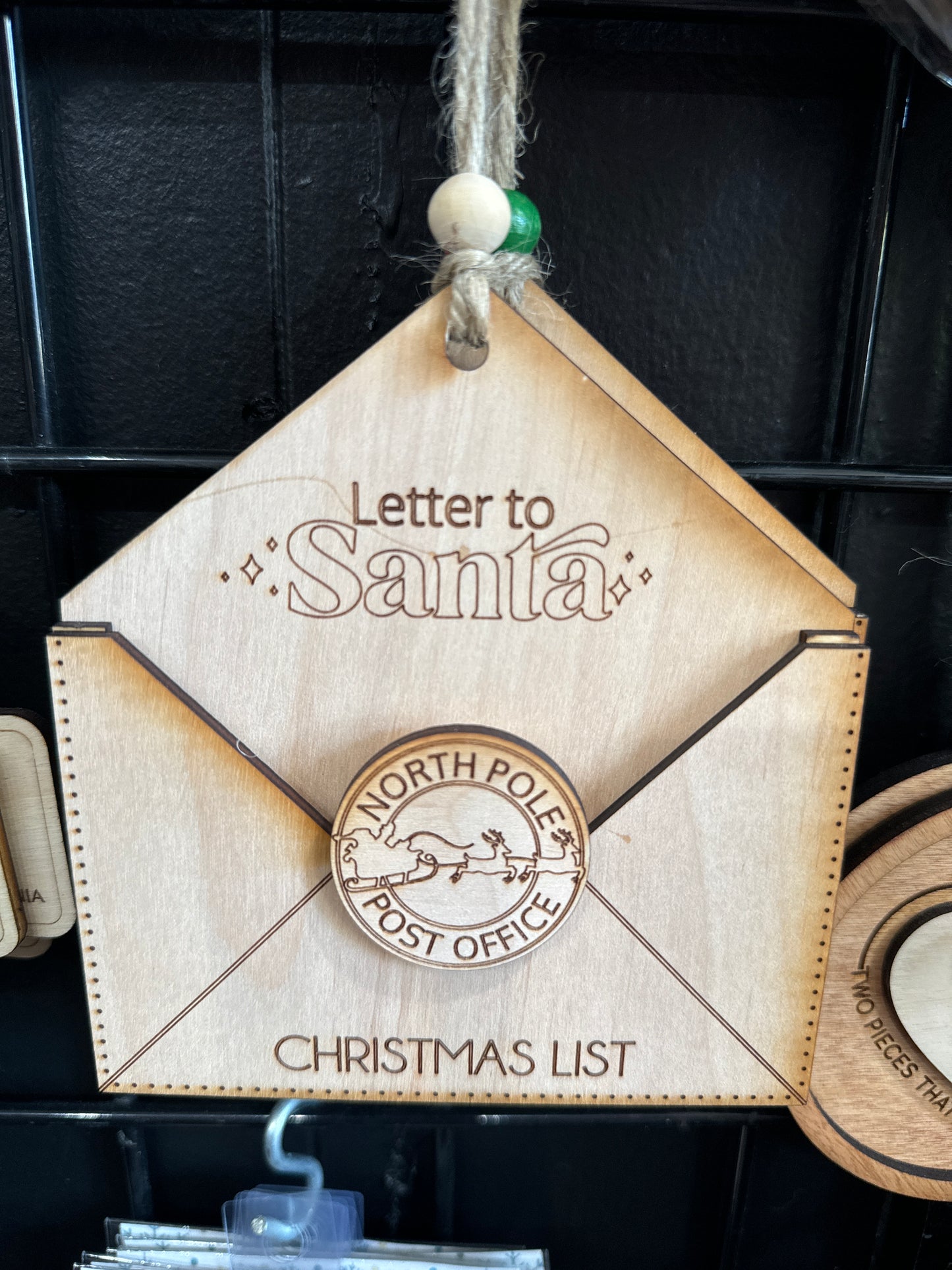 Letter to Santa Ornament