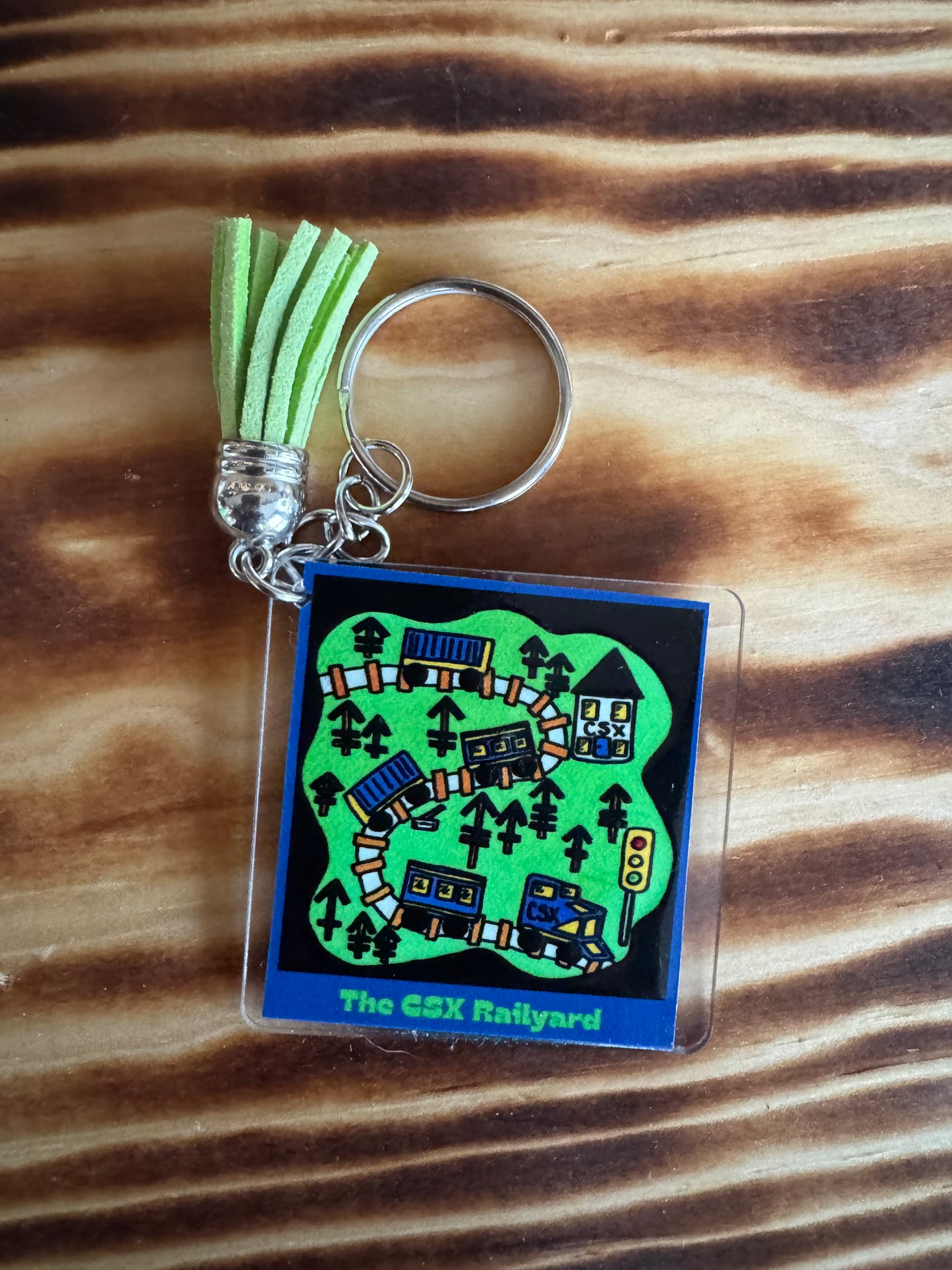 Leigh Woodward-Landmark Keychains