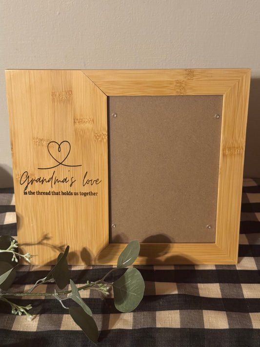 Grandma’s love frame