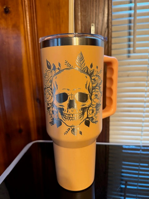 Where flowers bloom Stainless Steel Tumbler