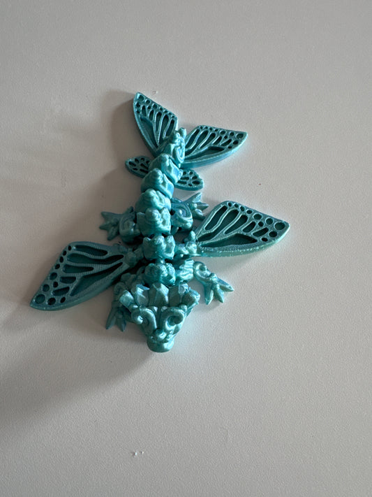 3D Tiny Butterfly Dragon