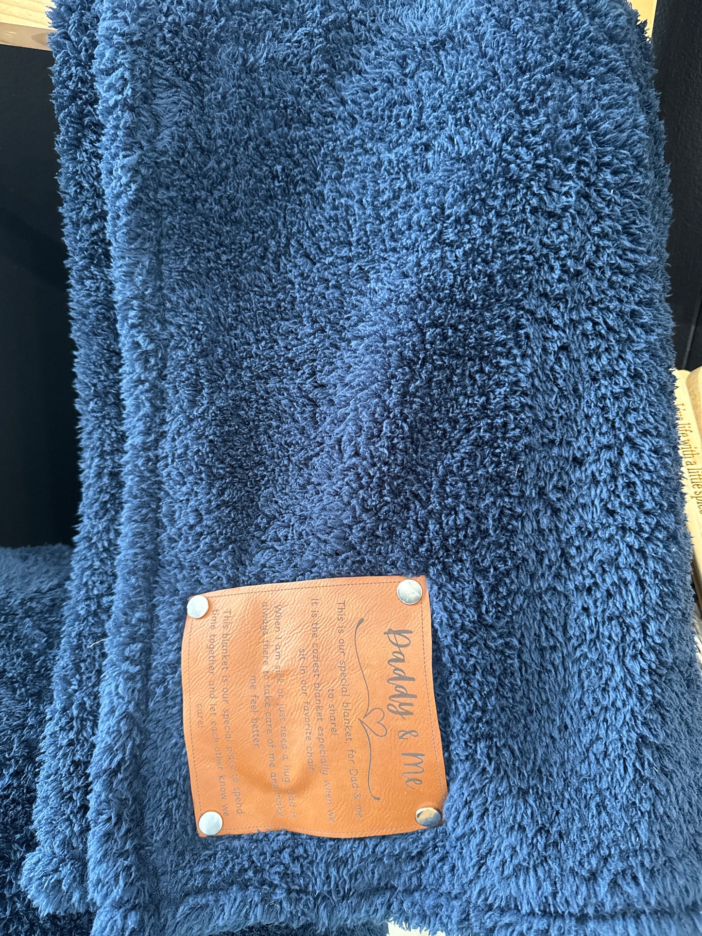 Dad & Me Blanket