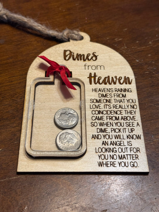 Dimes from Heaven Ornament