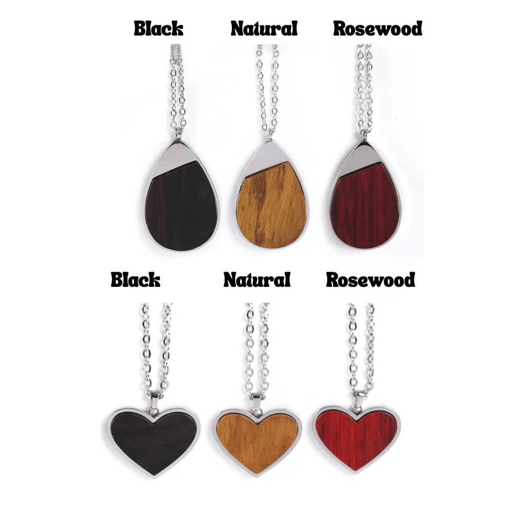 Custom Wood & Stainless Steel Jewelry