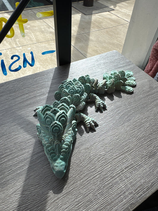 3D Peacock Dragon