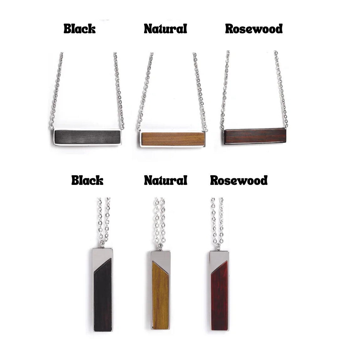 Custom Wood & Stainless Steel Jewelry