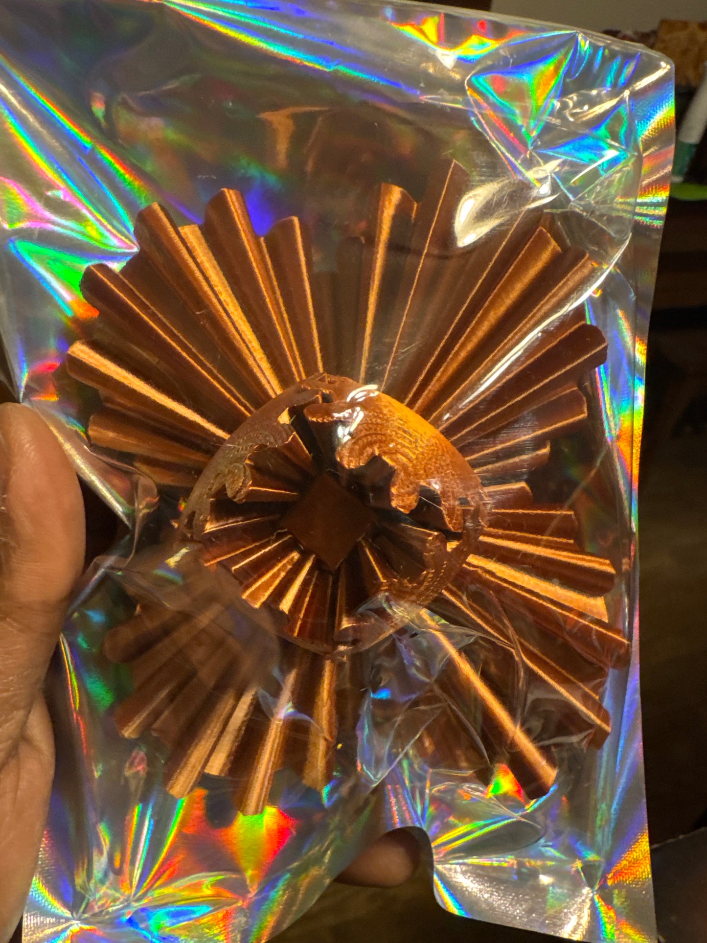 3D Printed Gearball Fidget Toys Mix Color