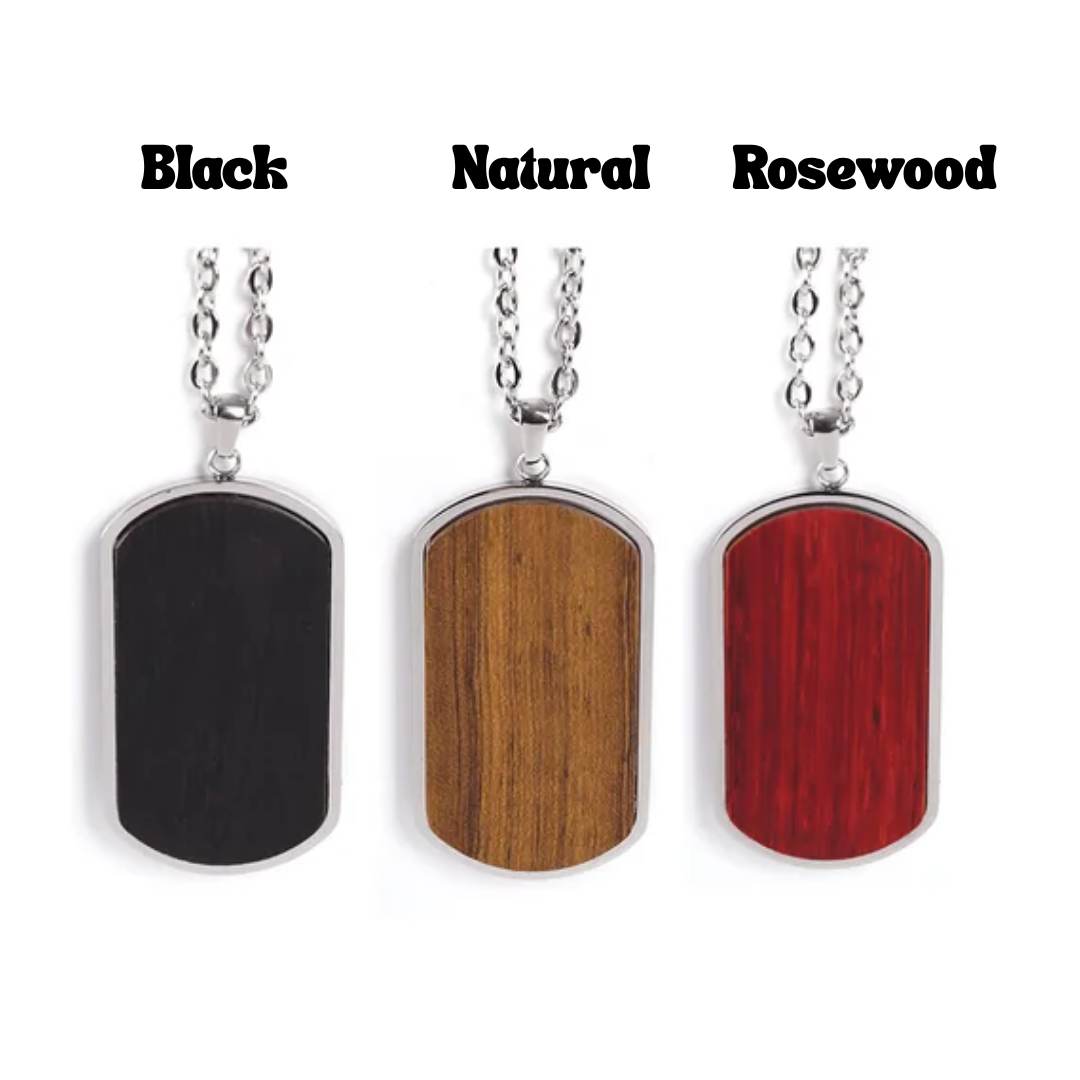 Custom Wood & Stainless Steel Jewelry