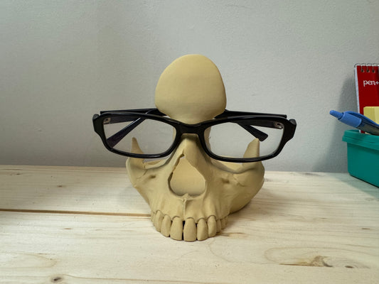 Skull Glasses tray—3D printed
