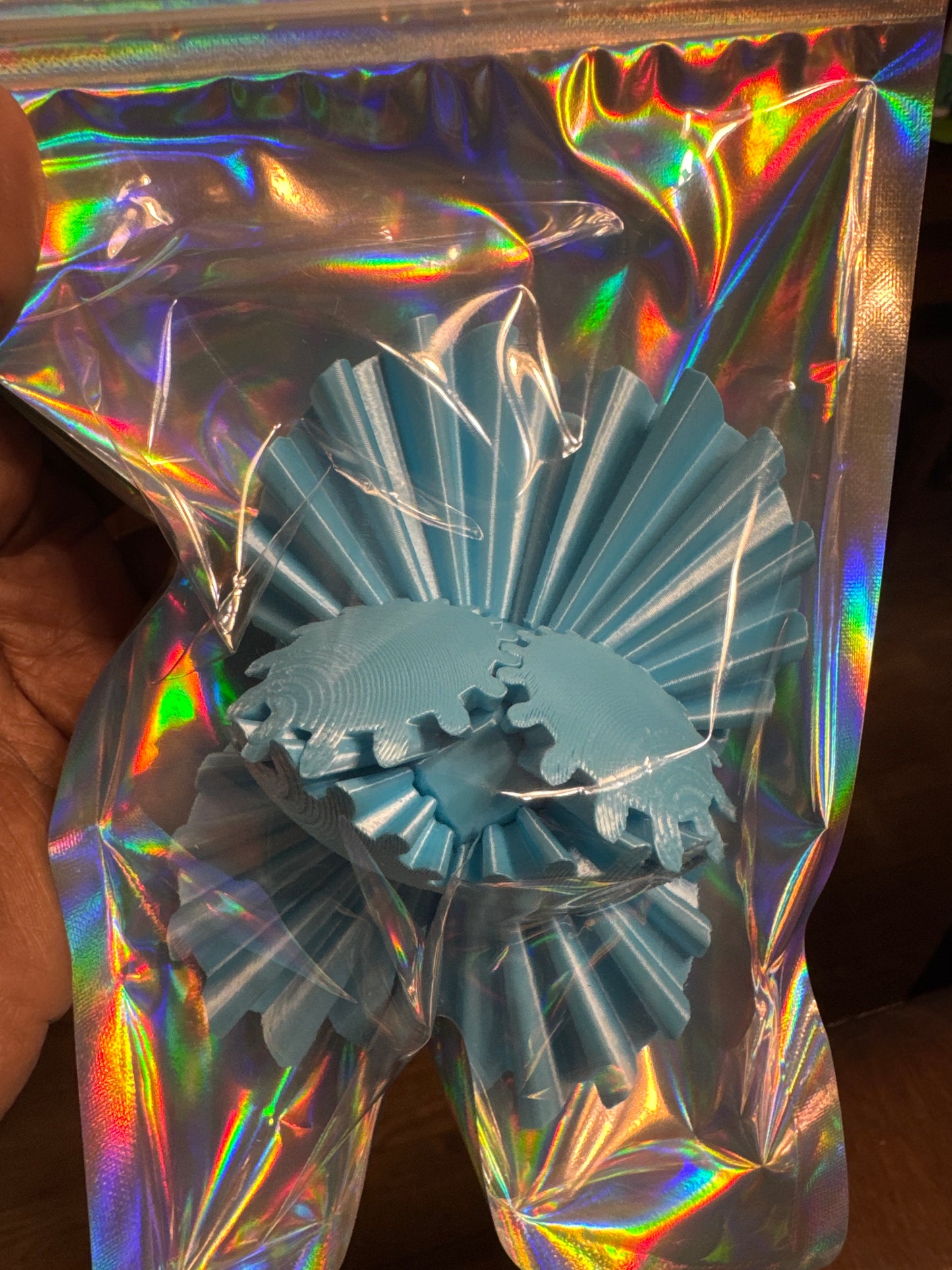 3D Printed Gearball Fidget Toys Mix Color