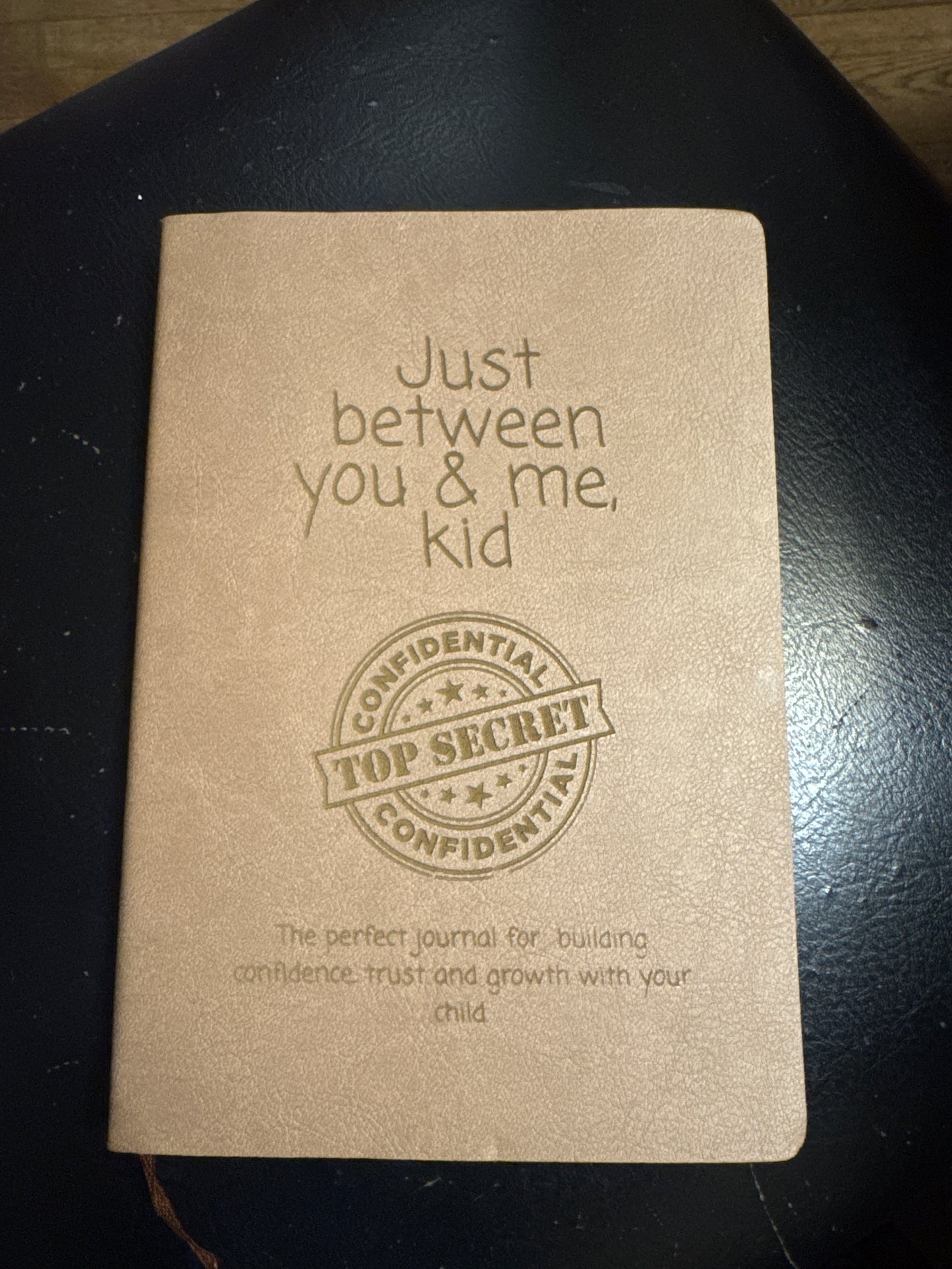 “You and me kid” Leather Journal