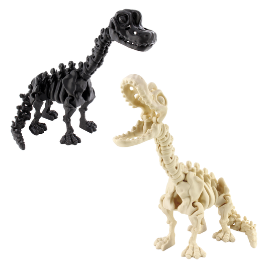3D Printed Flexible Articulate Dinosaurs (Large) Multi Color