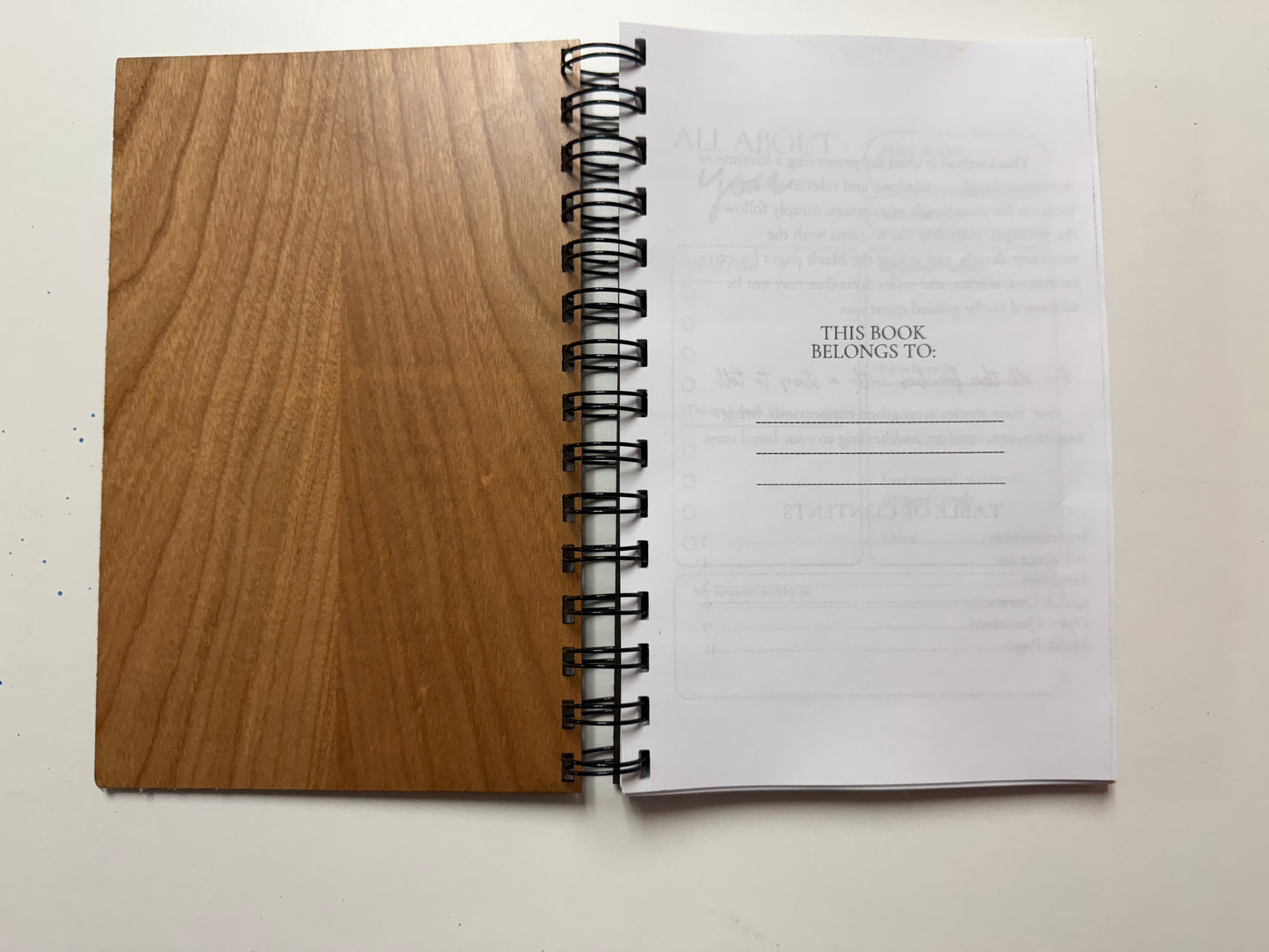 Tell me your story journal