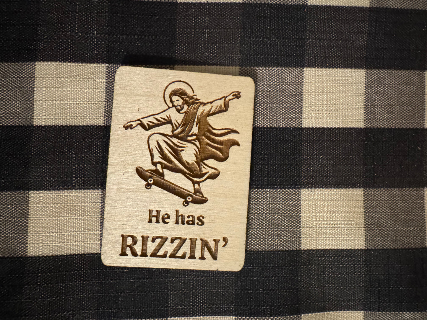 Rizzin’ Keychain or Magnet