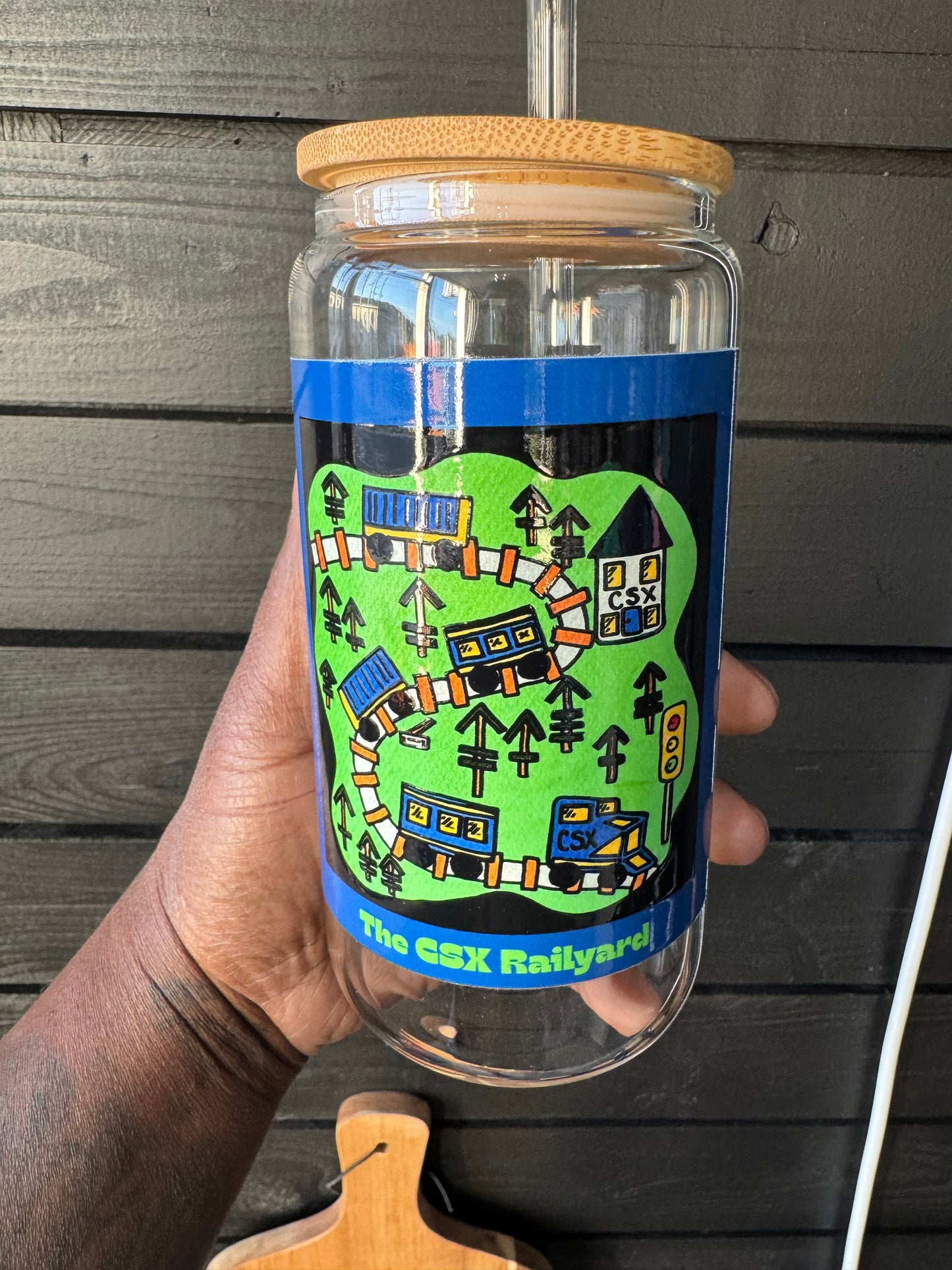Leigh Woodward-Glass Landmark Tumblers
