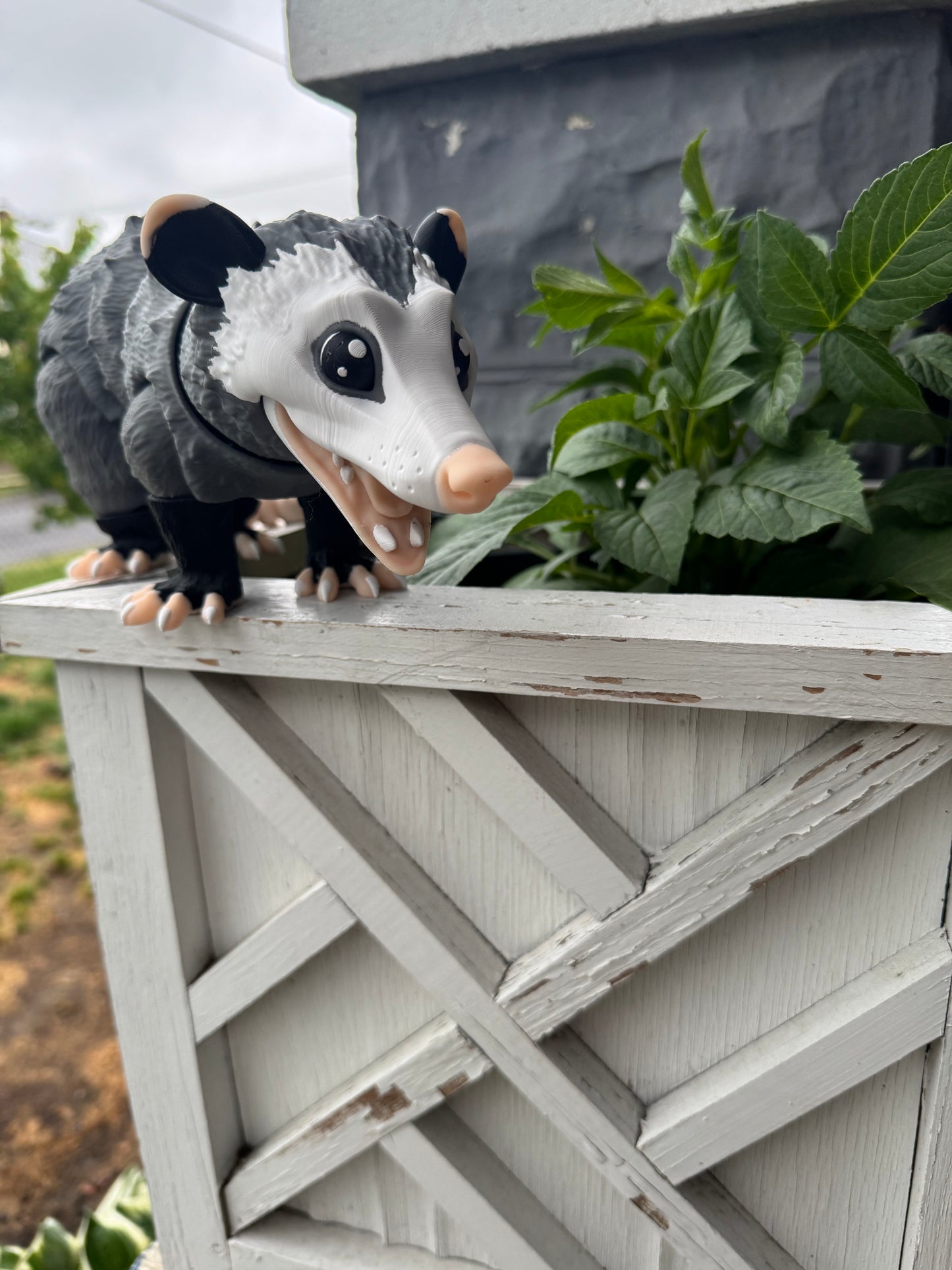 3D articulating opossum