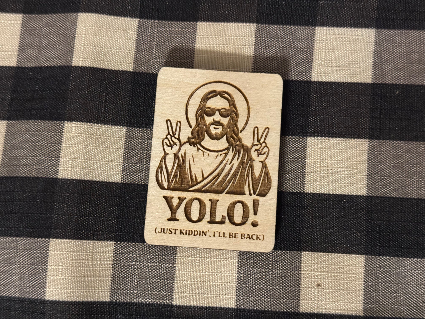 YOLO! Keychain or Magnet
