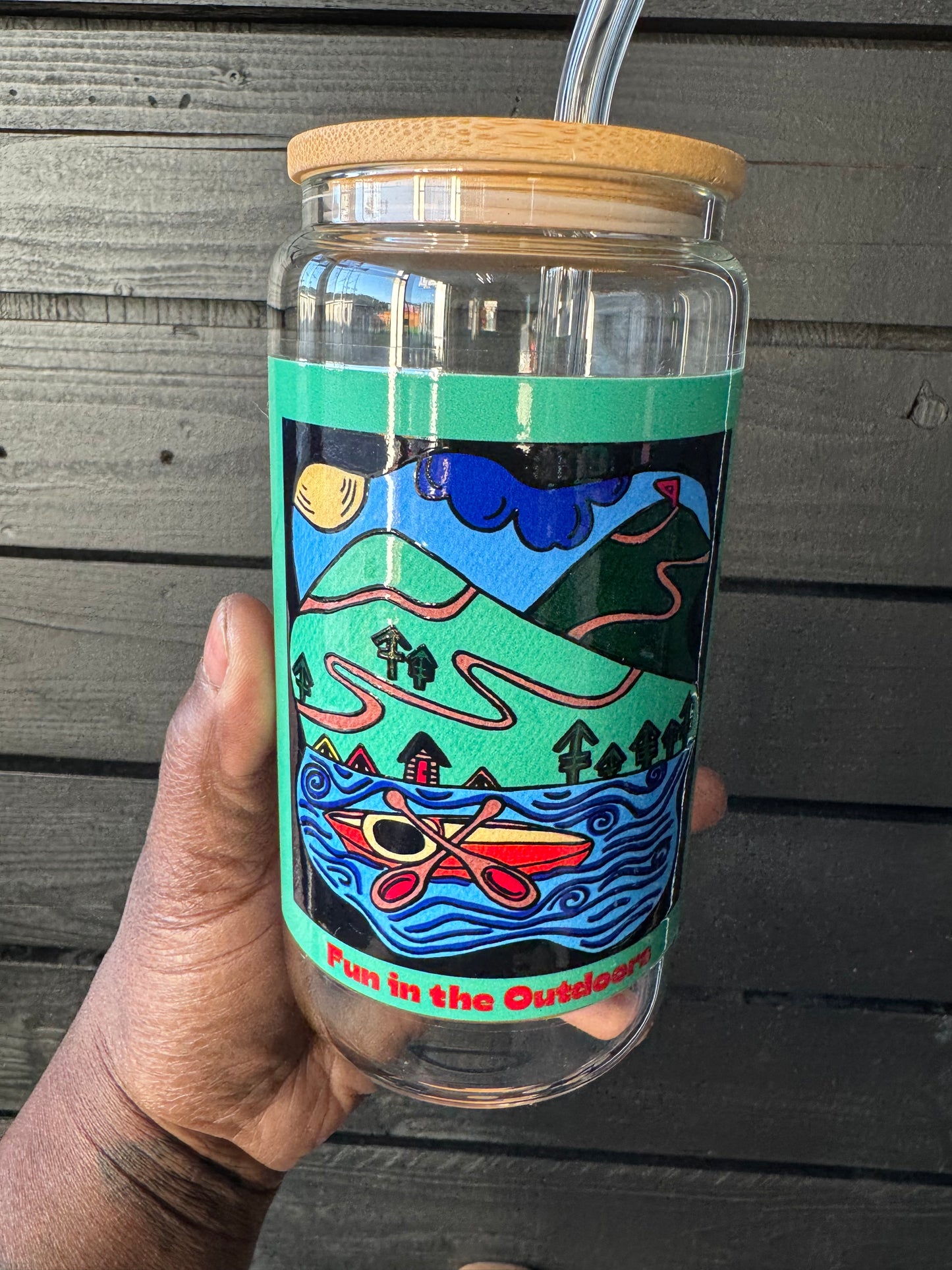Leigh Woodward-Glass Landmark Tumblers