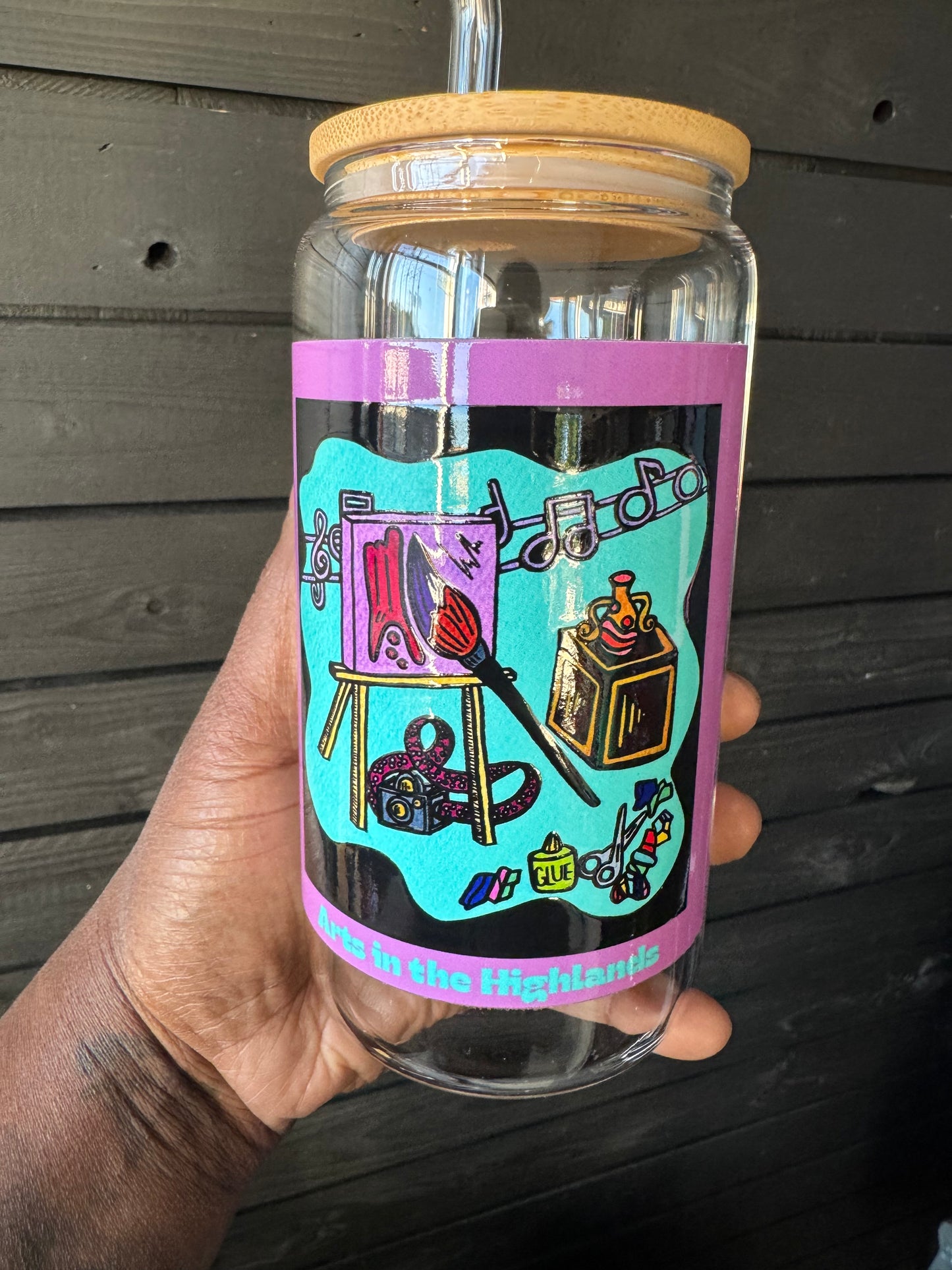 Leigh Woodward-Glass Landmark Tumblers