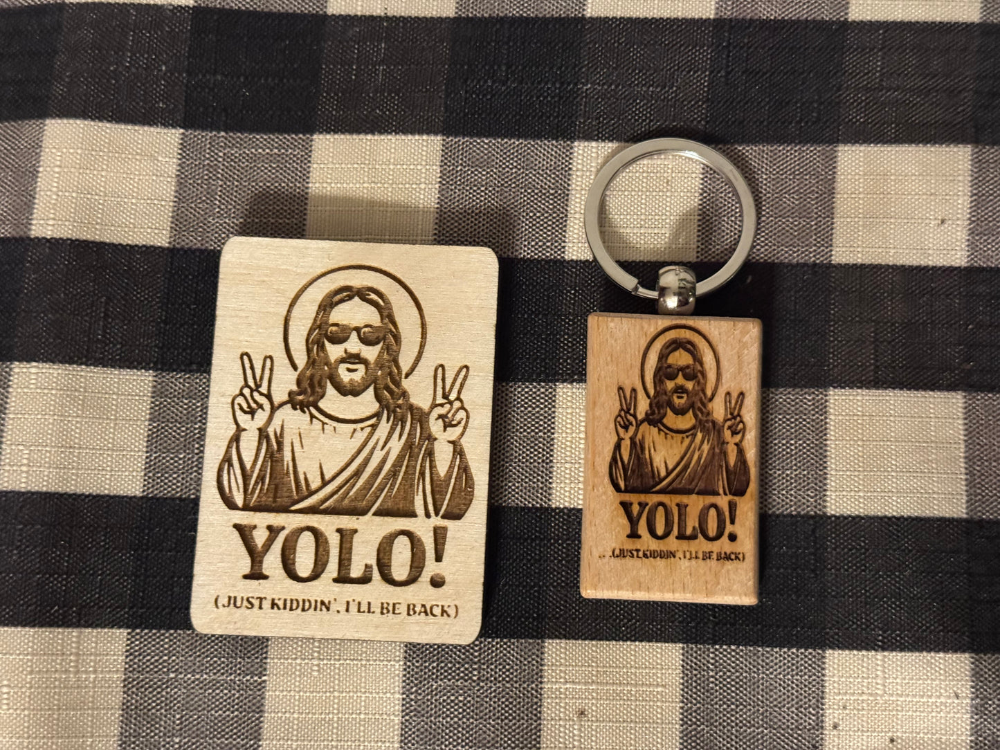 YOLO! Keychain or Magnet