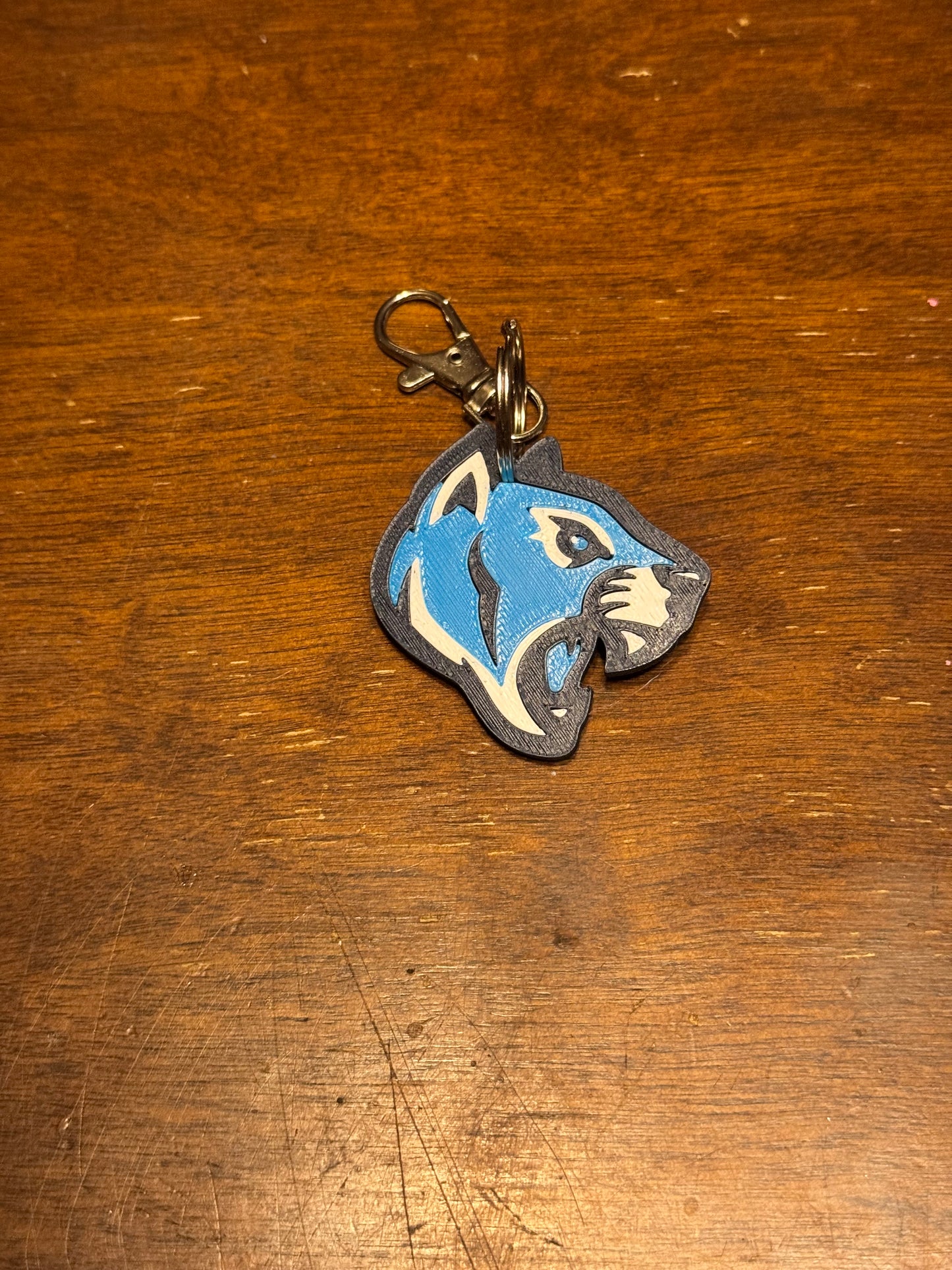 Alleghany Cougar keychains--3D printed