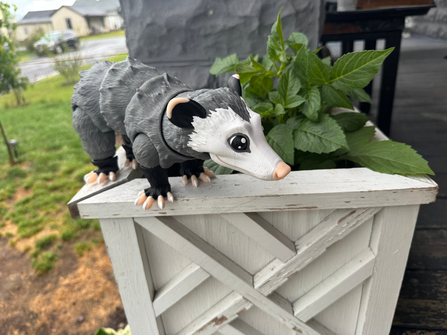 3D articulating opossum
