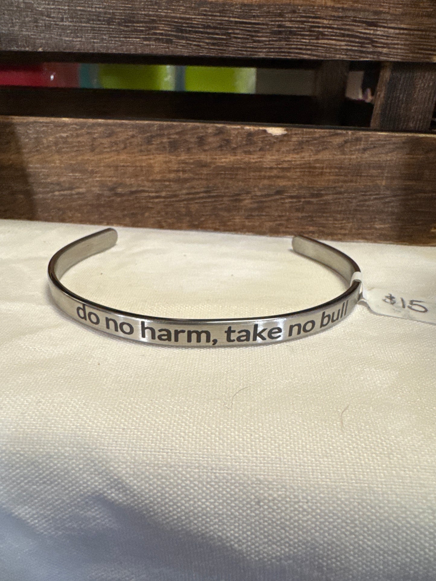 Do no harm cuff