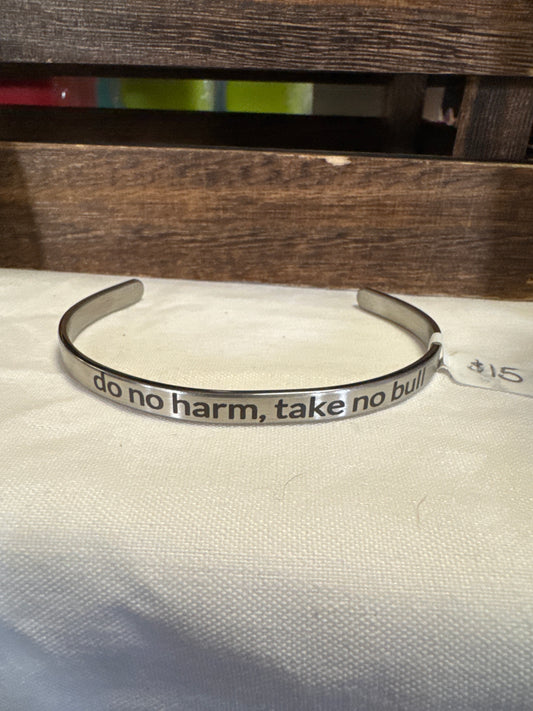 Do no harm cuff