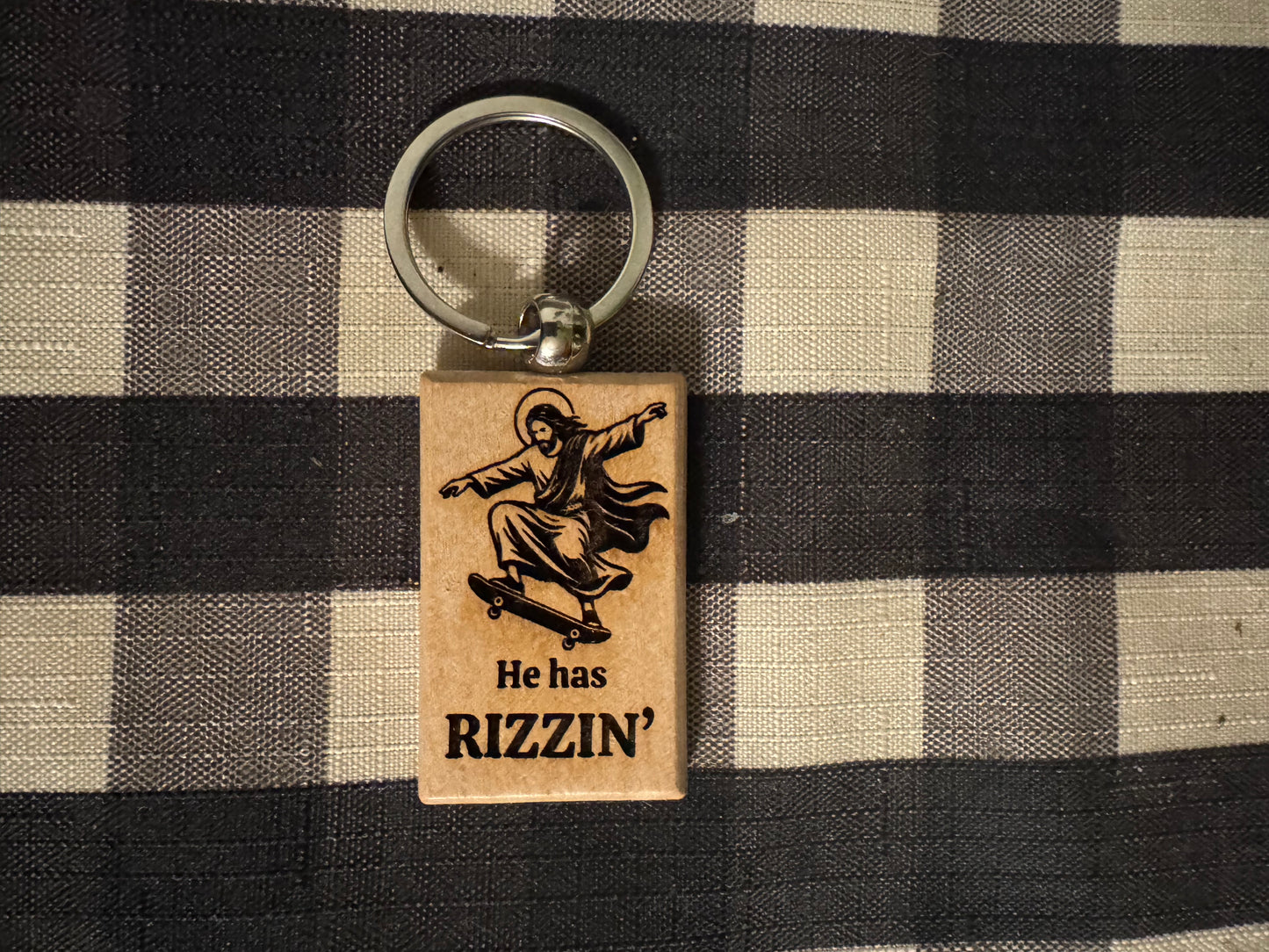 Rizzin’ Keychain or Magnet