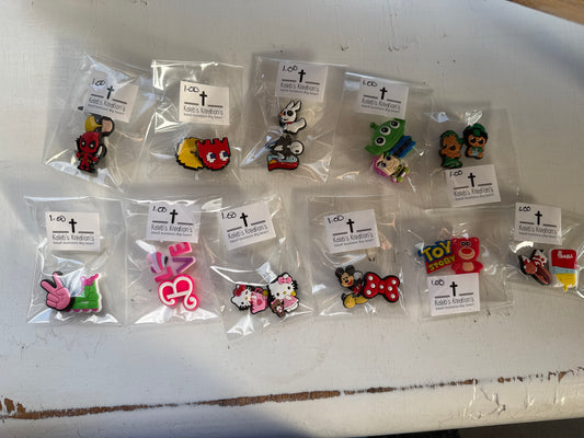 Kaleb's Kreations- Croc Charms