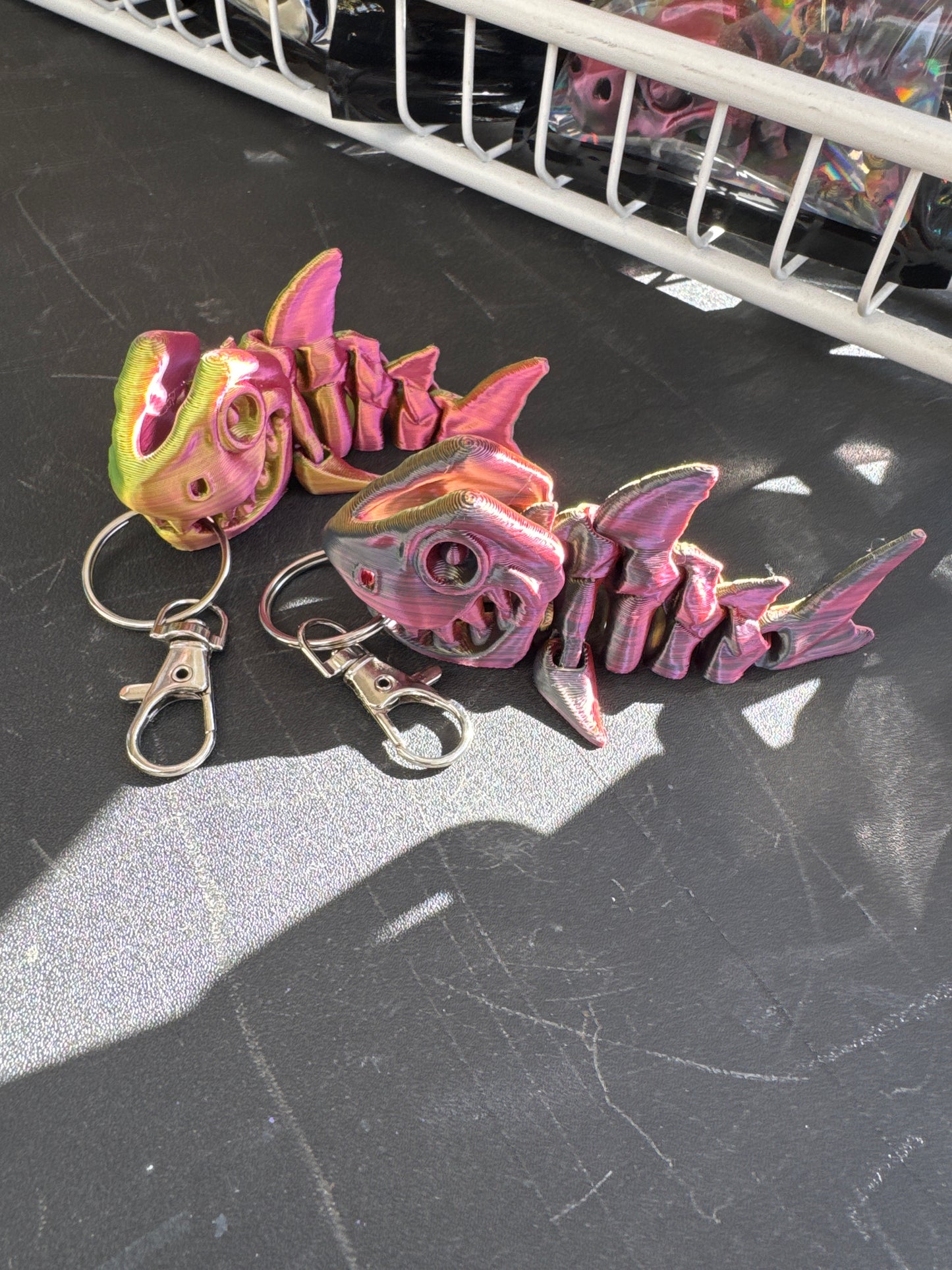 3D Skeleton Keychains