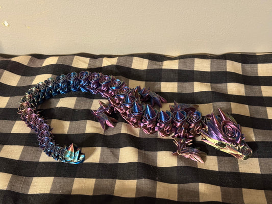 3D XL Rose Dragon